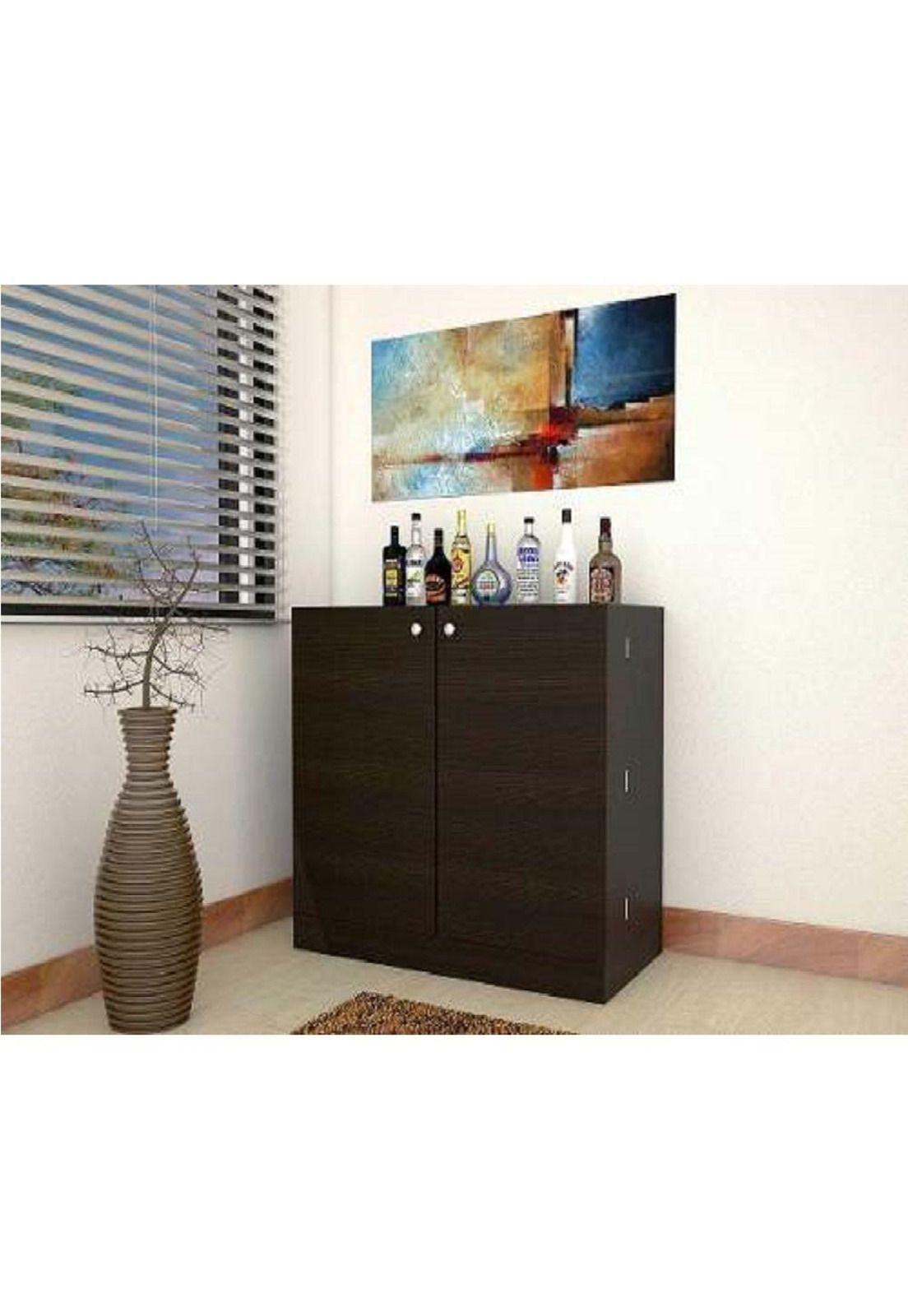Bar 94x102x51 Cm puertas Wengue - Tuhome-2