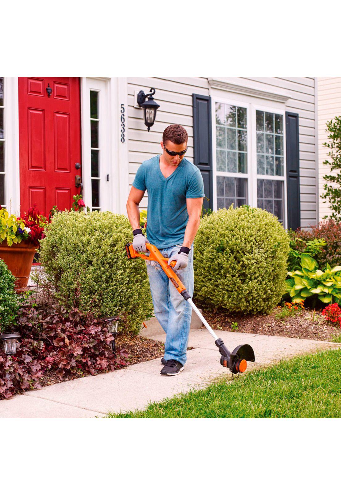 Orilladora Inalámbrica 20V  Lst201-B2C Black - Decker-3