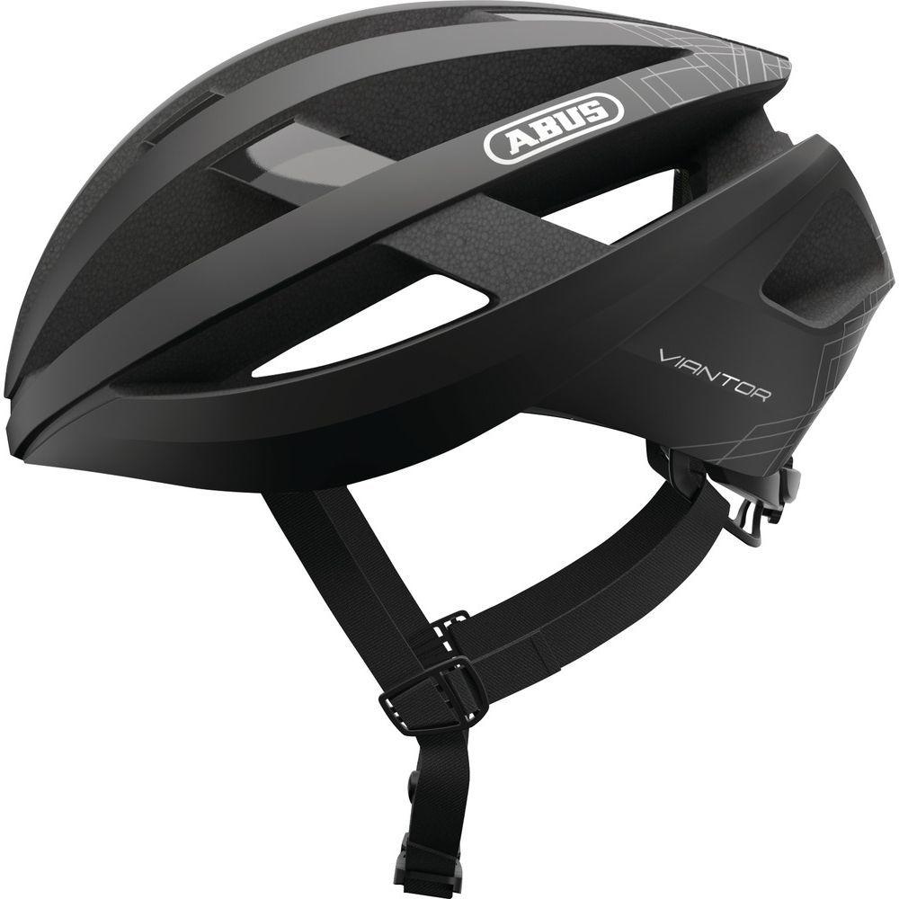 Casco Negro Terciopelo Viantor  Talla L  Abus-0