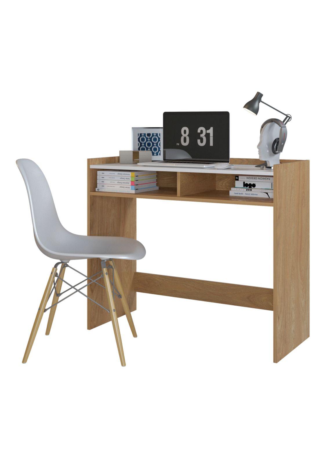Escritorio Lyon Madera/Blanco Silcosil-1