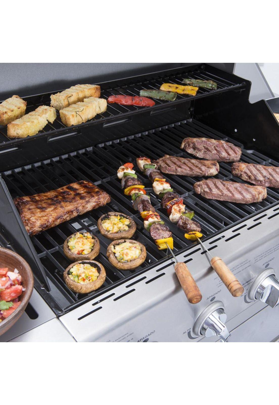 Parrilla Gas Buffalo Inox 4Q + Ql  Bbq401Gcqlm Bbq Grill-4