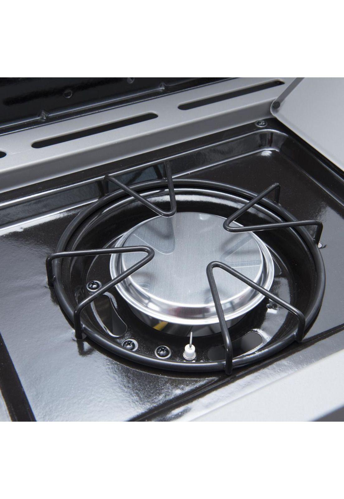 Parrilla Gas Buffalo Inox 4Q + Ql  Bbq401Gcqlm Bbq Grill-7