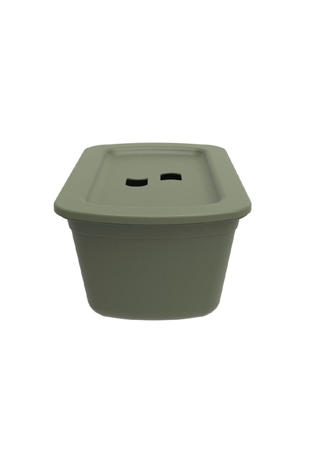 Canasta Organizadora 5L Mate Con Tapa - SP0143-16 - SOPRANO-0