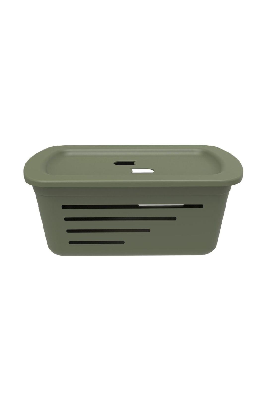 Canasta Organizadora 5L Mate Con Tapa - SP0143-16 - SOPRANO-1