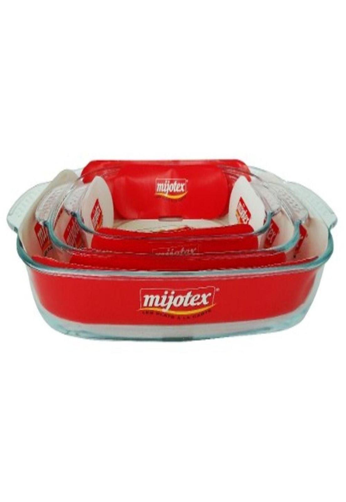 Set De 3 Fuentes Ovaladas Con Mangos - MJPLH456 - Mijotex-0