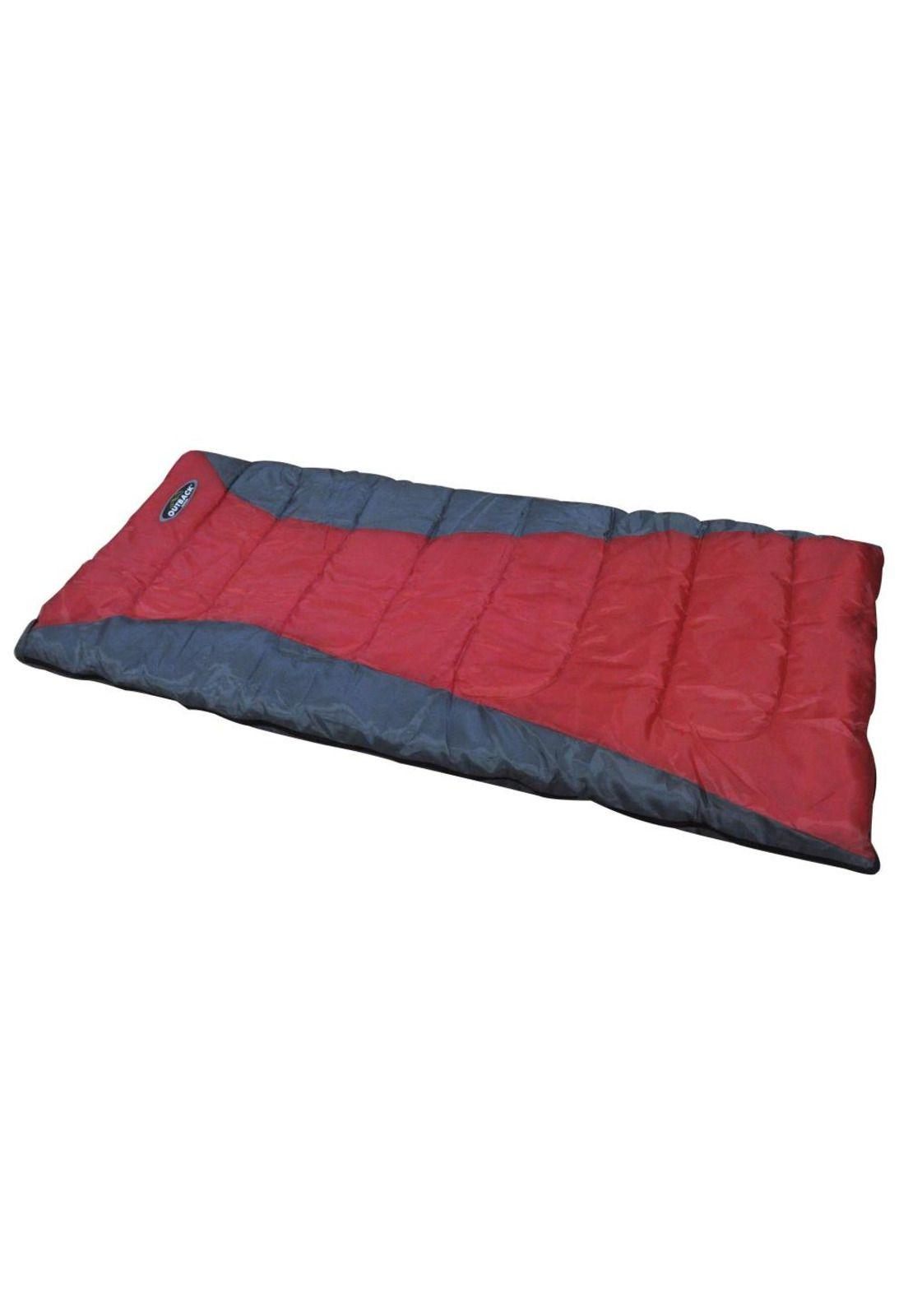 Saco De Dormir Estilo Envelope Rojo-0