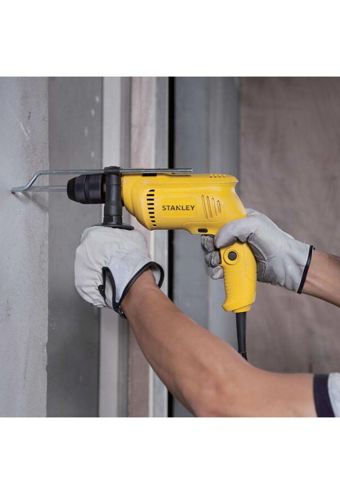 Taladro Percutor + Brocas + Maleta Stanley Sdh600tv-b2c-5