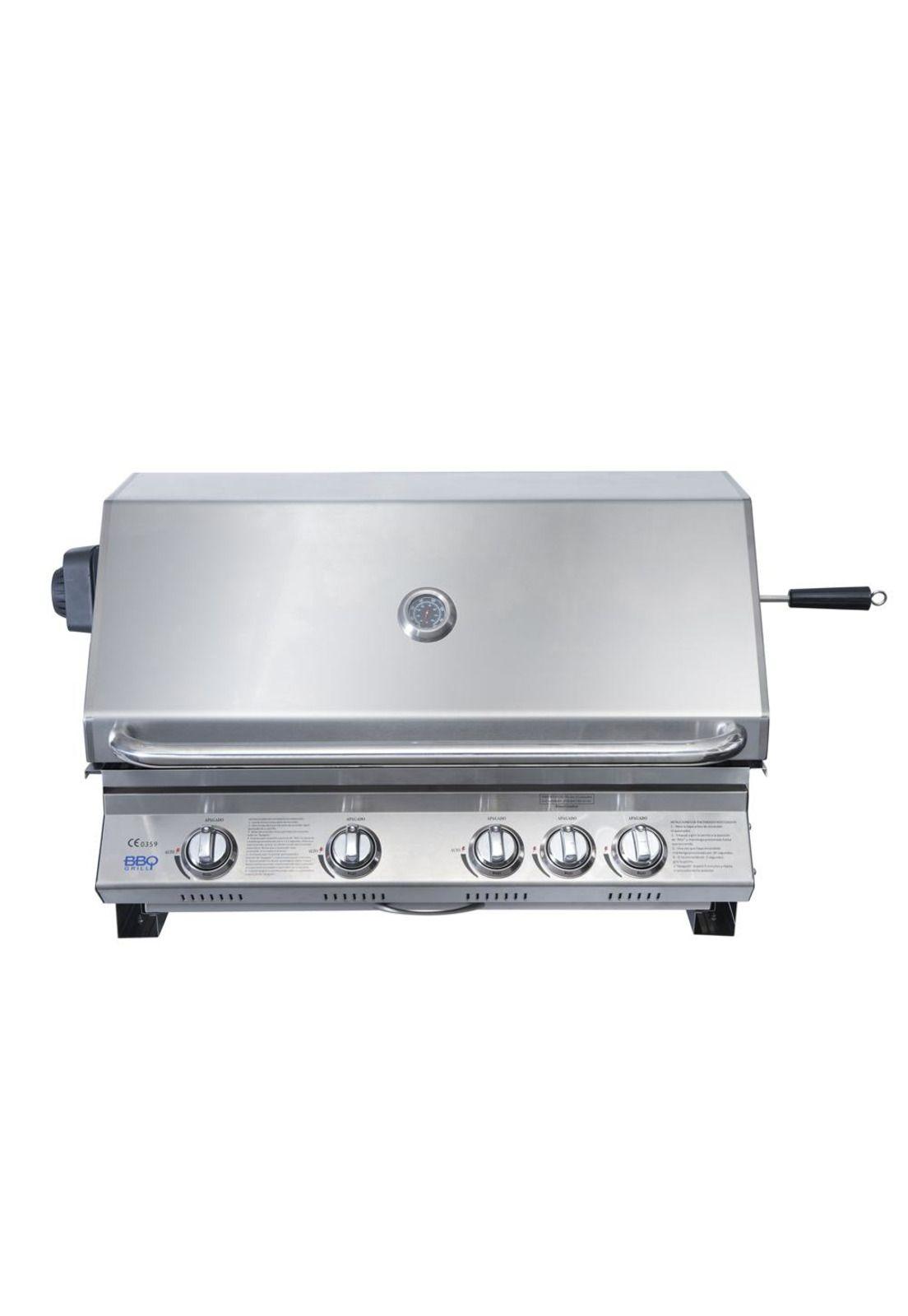 Parrilla Gas Empotrada Kansas 4 Quemadores + Spiedo Bbq401E Bbq Grill-1