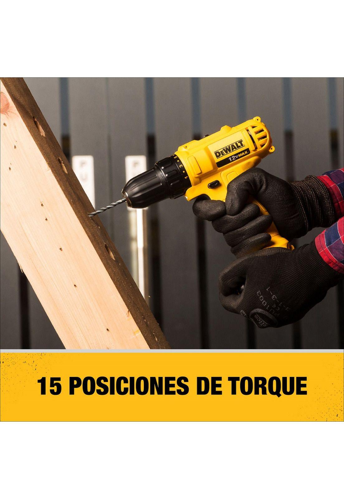 Taladro 12V + Atornillador Impacto + 2Bat Dewalt DCK199C2-B2-6