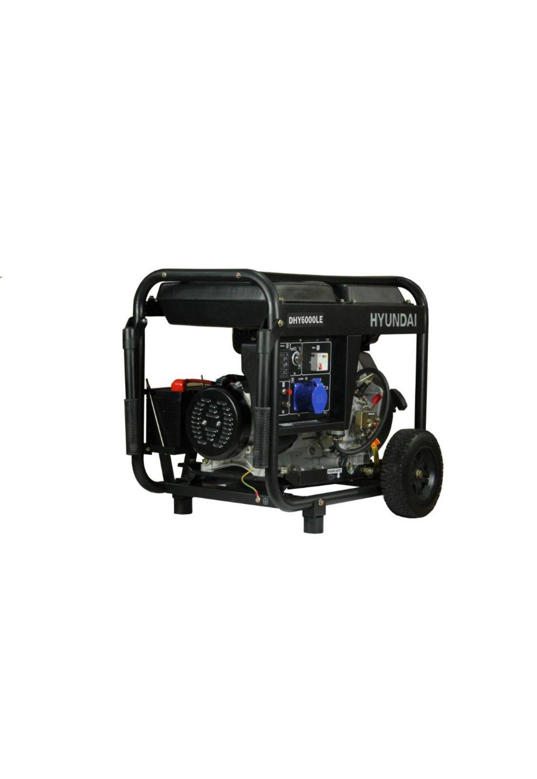 Generador Hyundai Diesel 5/5,5 Kw/Kva Partida eléctrica monofásico Abierto-3