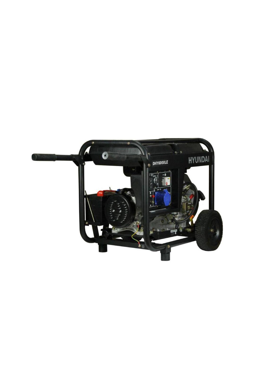 Generador Hyundai Diesel 5/5,5 Kw/Kva Partida eléctrica monofásico Abierto-4