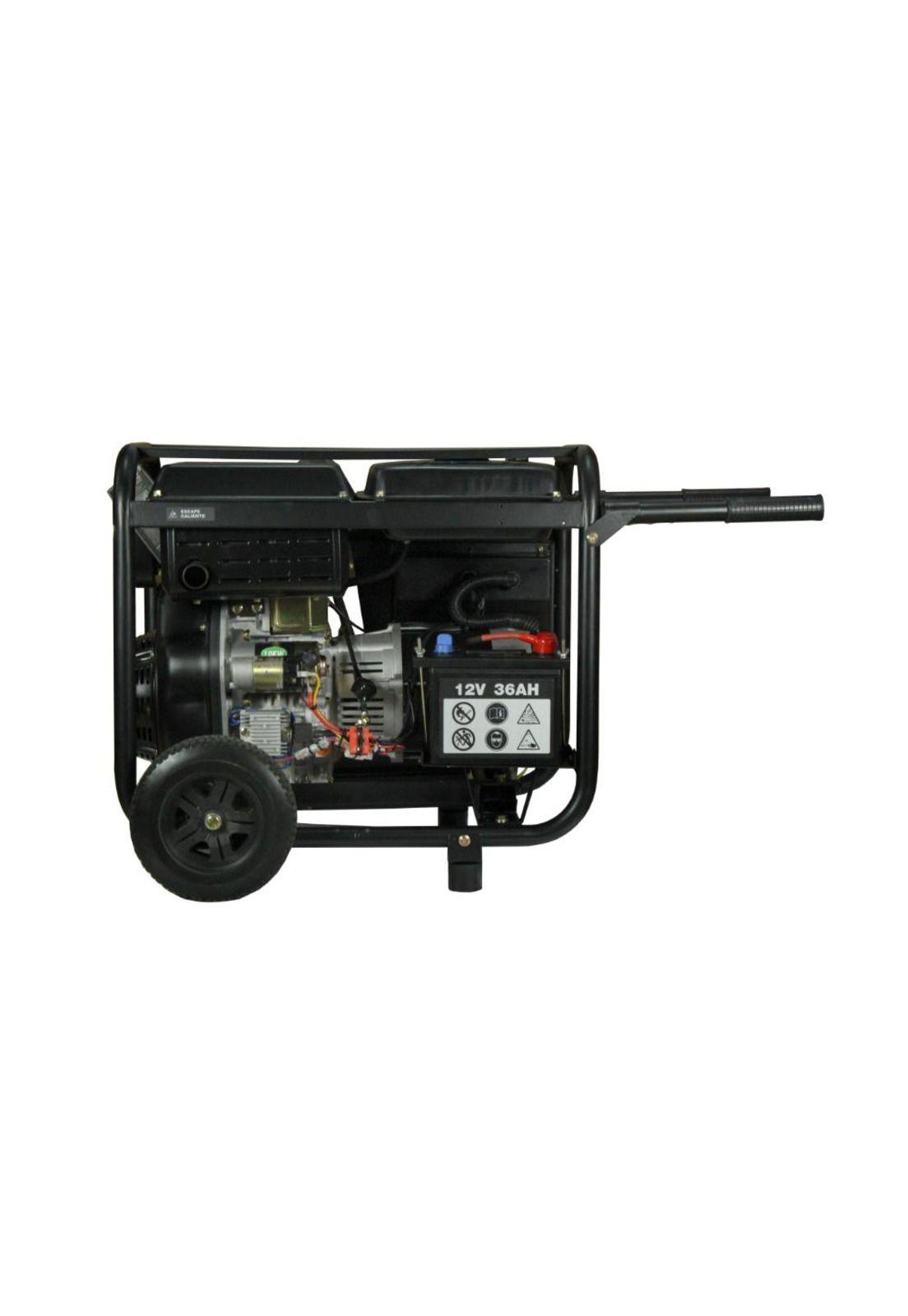 Generador Hyundai Diesel 5/5,5 Kw/Kva Partida eléctrica monofásico Abierto-7