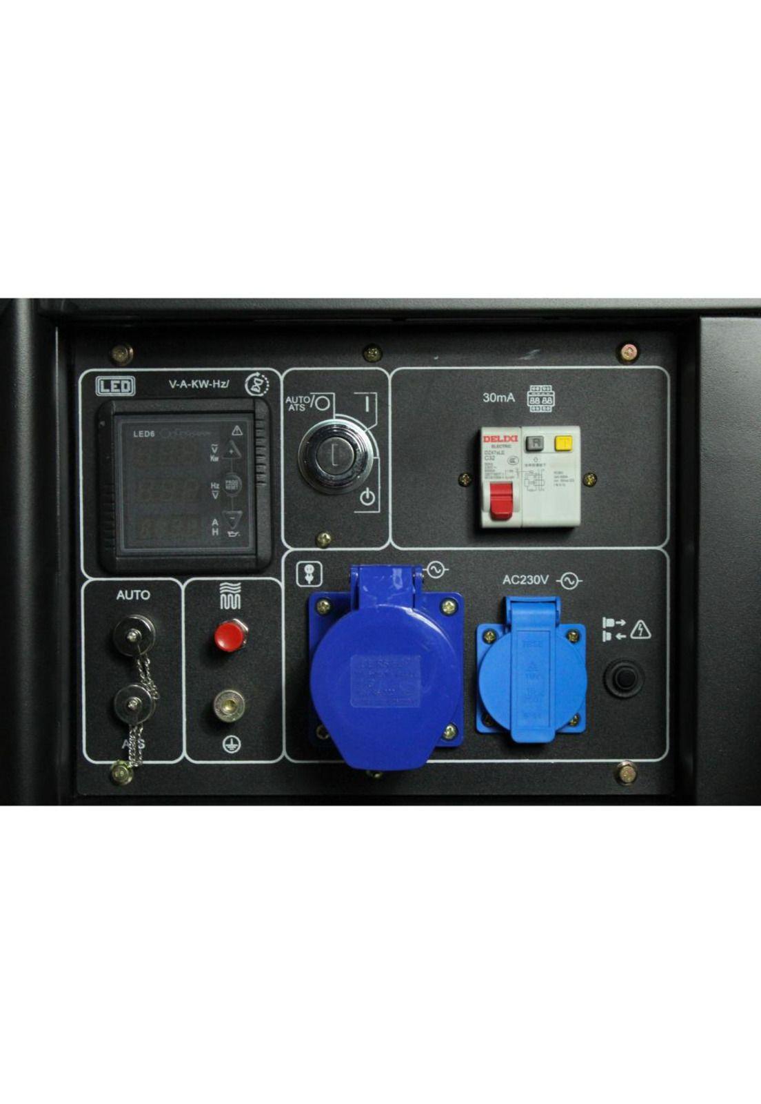 Generador Hyundai Diesel 5/5,5 Kw/Kva Partida eléctrica monofásico Abierto-9