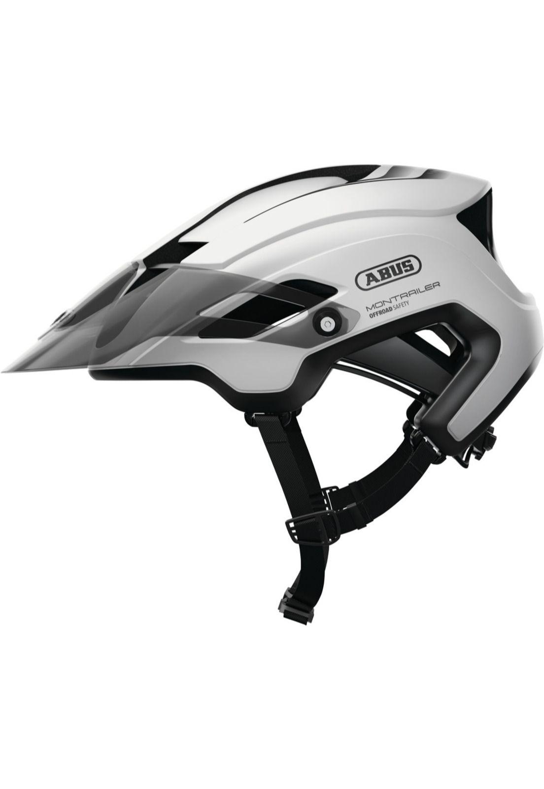 Casco Blanco Polar Montrailer  Talla M  Abus-0