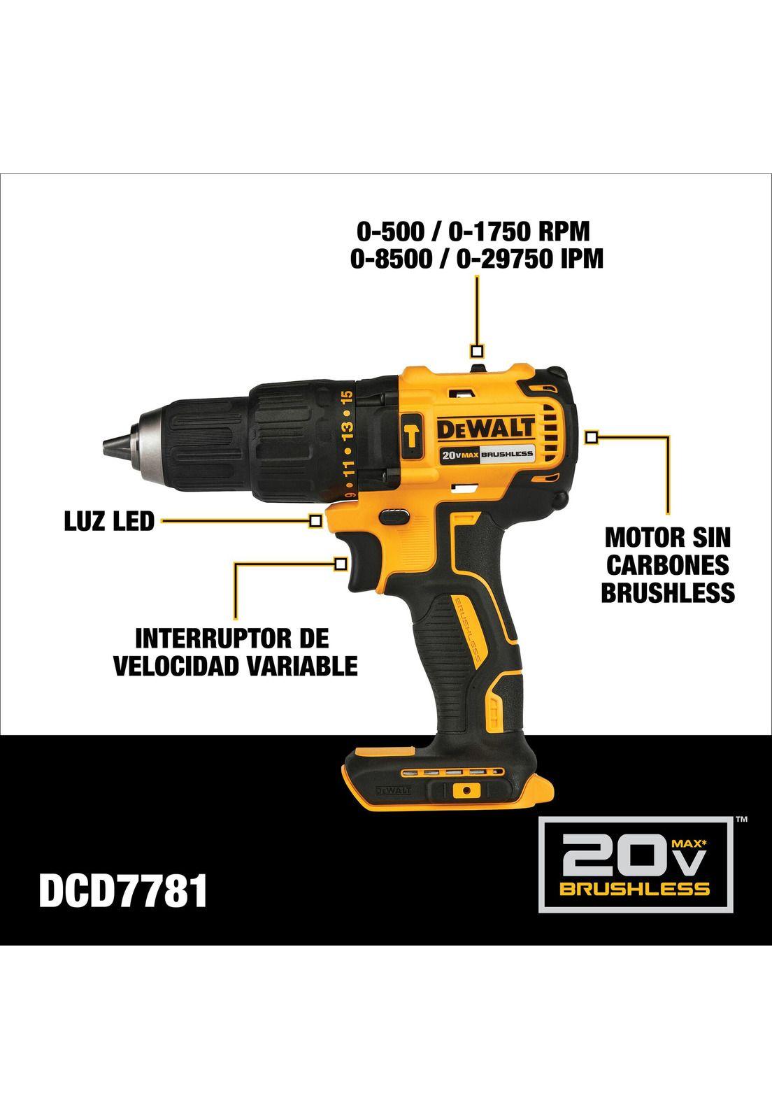 Kit Taladro Percutor + Sierra Caladora 20V DEWALT DCK249M1-2