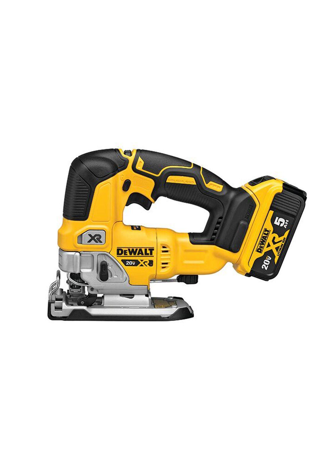 Kit Taladro Percutor + Sierra Caladora 20V DEWALT DCK249M1-7