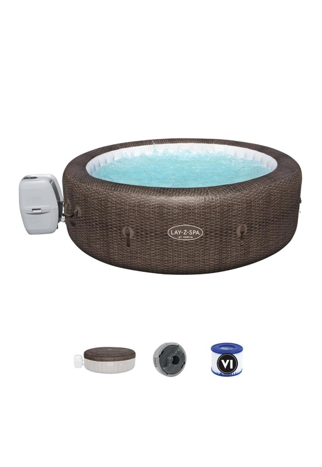 Spa Inflable Moritz Airjet Lay-Z-Spa 2.16m×71cm  7 Personas - 60023 - Bestway-2