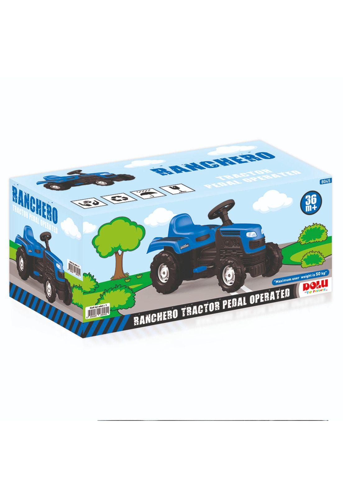 Tractor Con Pedales Azul 81.5cm largo - DL8045 - DOLU-2