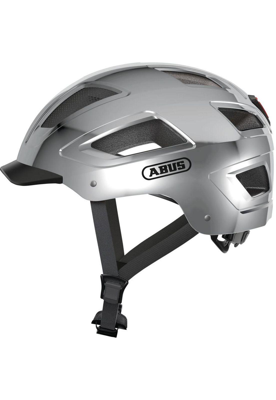 Casco Plateado Signal Hyban 2.0   Talla M  Abus-0