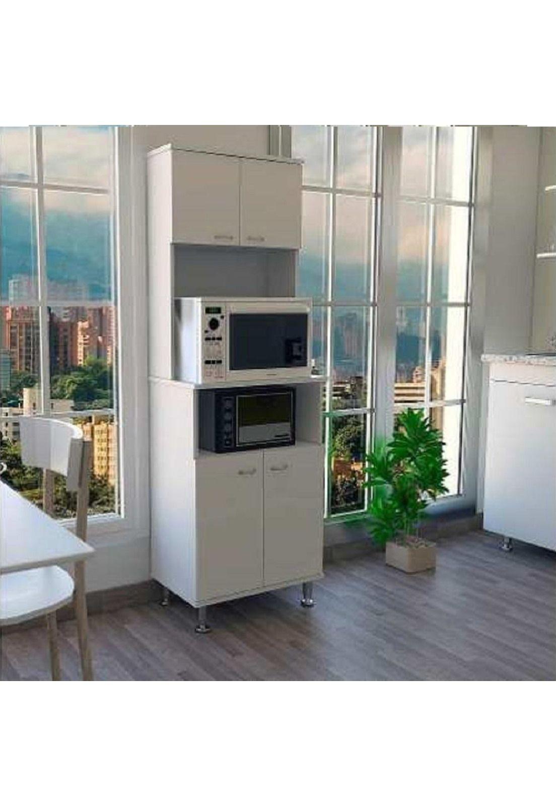 Mueble De Cocina 160 X 54 X 35 Cm Kitchen 54 Blanco - Tuhome-2