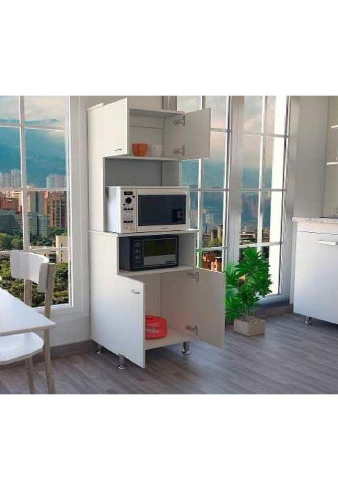 Mueble De Cocina 160 X 54 X 35 Cm Kitchen 54 Blanco - Tuhome-3