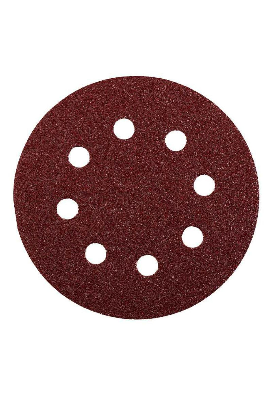 Disco lija para lijadora excentrica grano 40 125mm / rojo oscuro-2