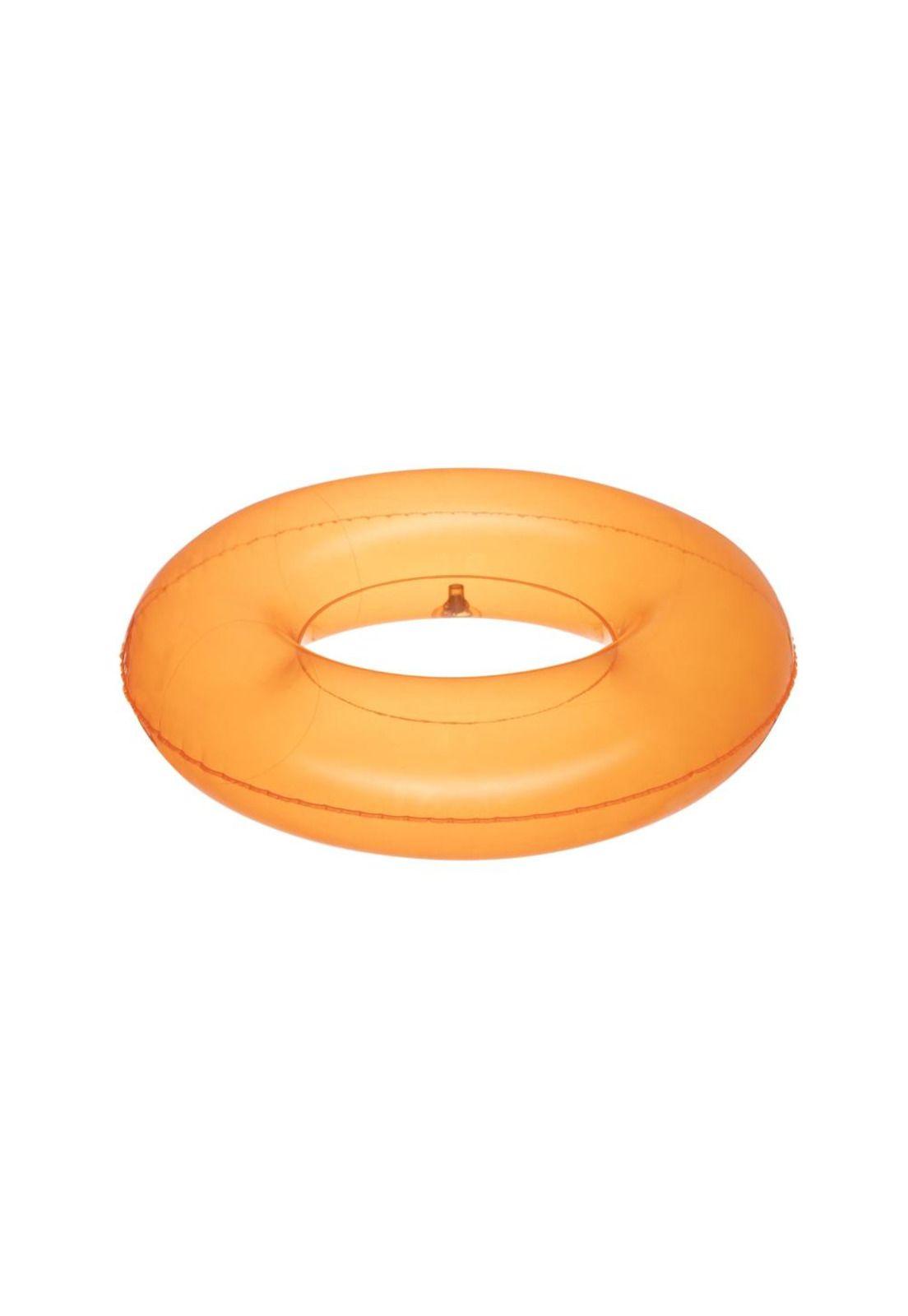 Flotador Anillo Transparente 51cm Naranja - 36022 - Bestway-0