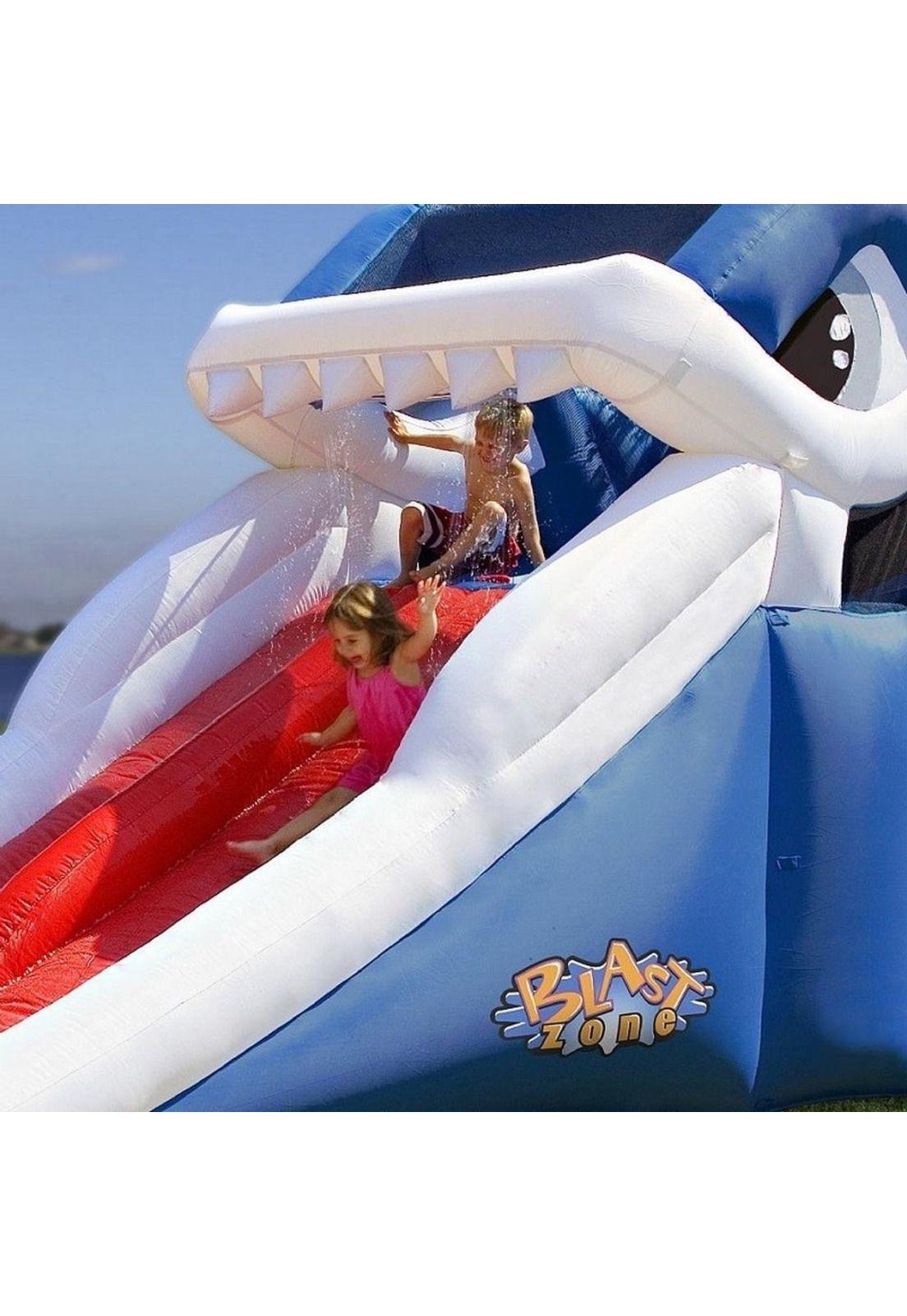 Tobogan Dual Tiburon Blanco-1