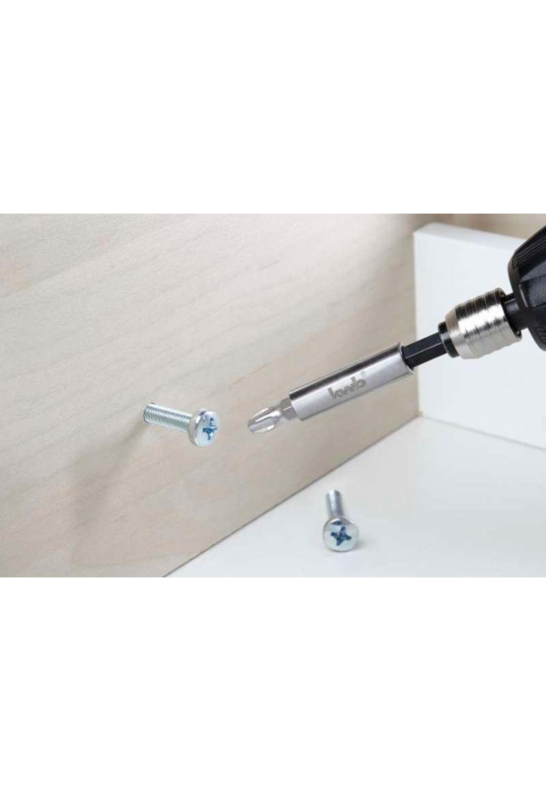 Set de 3 Punta phillips PH2 x 25 mm. / plateado-1