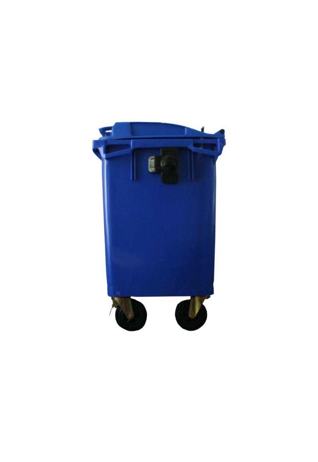 CONTENEDOR BASURA 660 LTS. AZUL QRUBBER-1