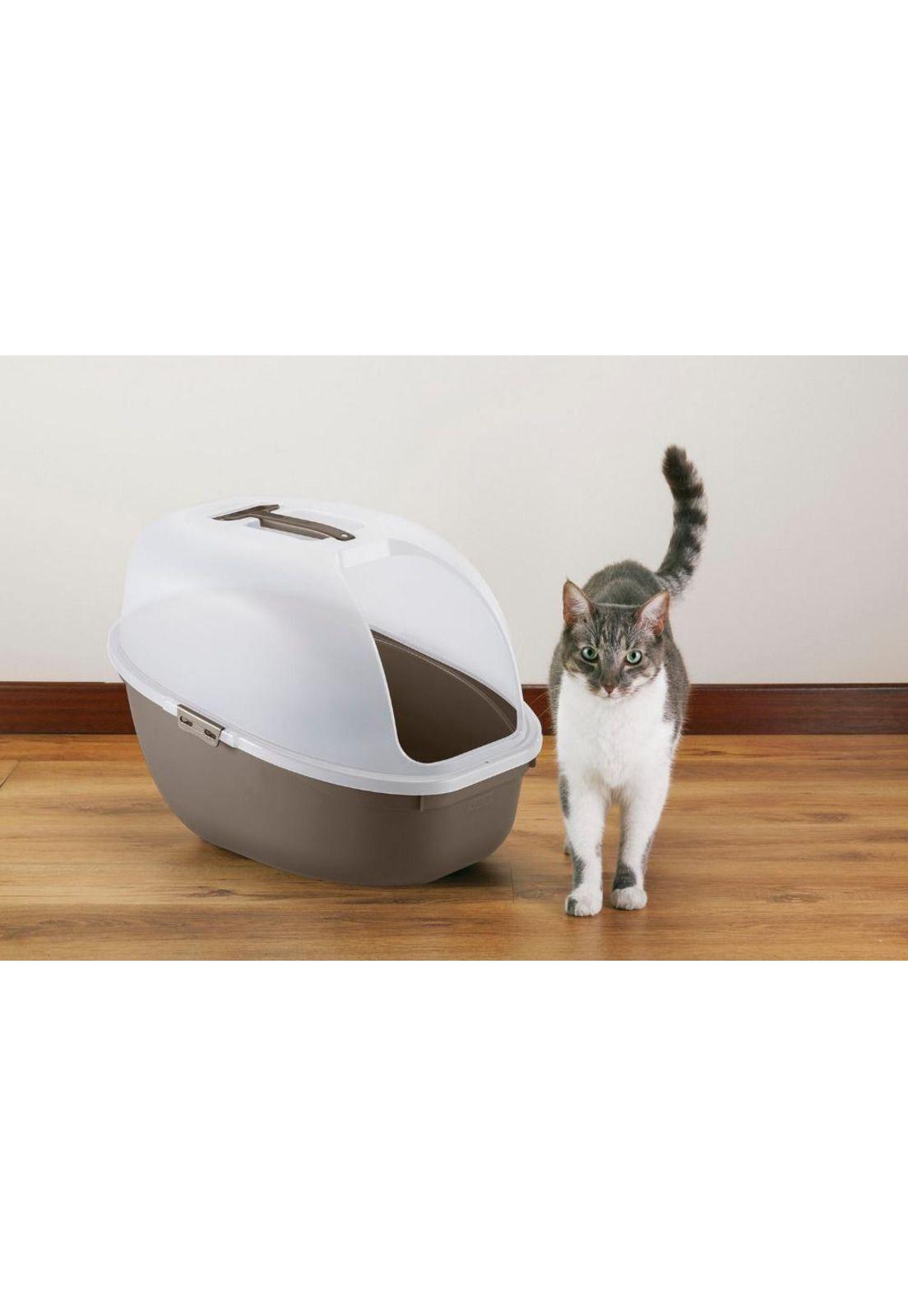 Arenero con Pala Para Gato Color Cafe RimaxRX10829-0
