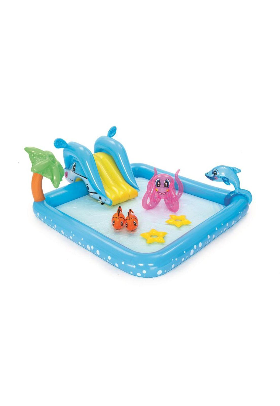 CENTRO DE JUEGOS INFLABLE BESTWAY ACUARIO FANTÁSTICO-0