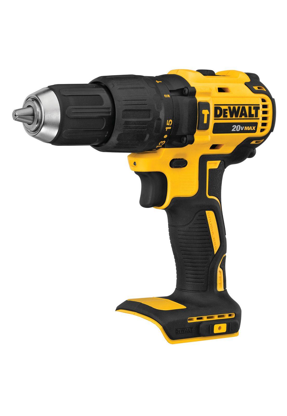 Taladro Percutor + Atornillador Impacto 20v + 2bat Dewalt-1