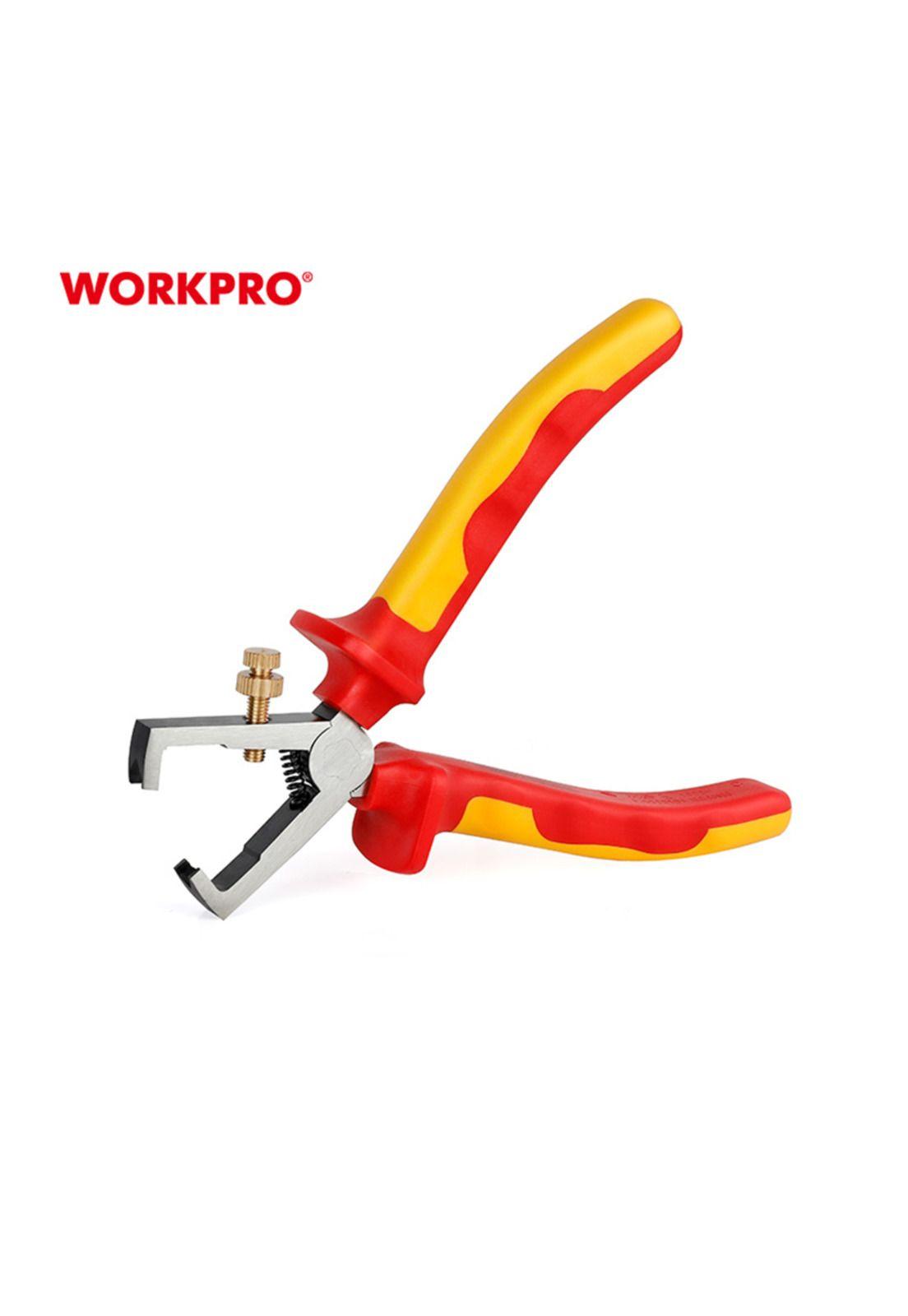 Alicate Pelacables Aislado 6" Workpro-0