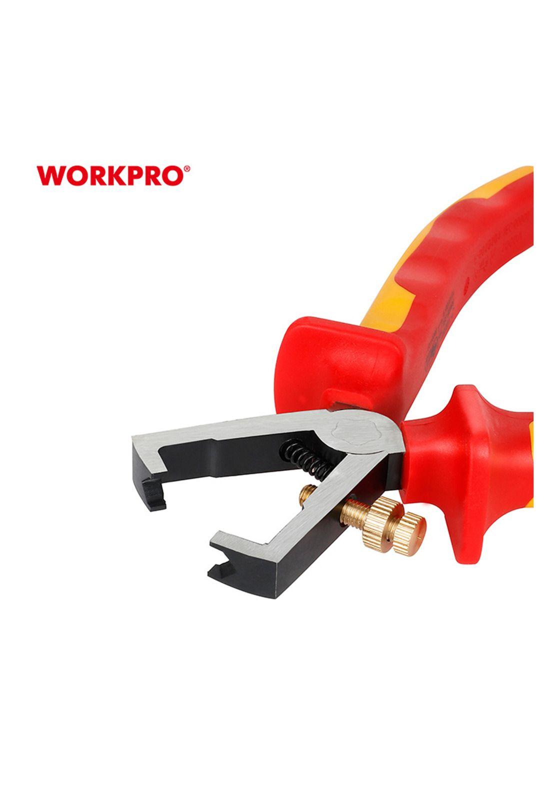Alicate Pelacables Aislado 6" Workpro-1