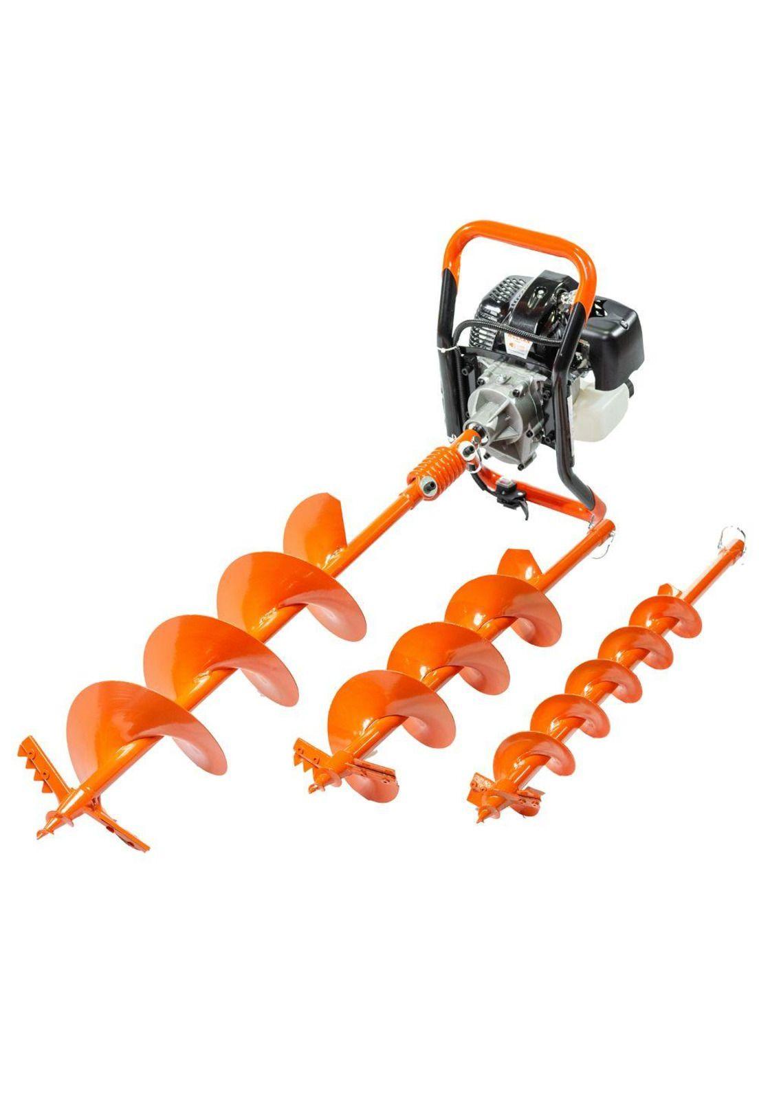 AHOYADOR 60cc con 3 BROCAS ( 100 mm  150 mm  200 mm) + Resorte Anti-Shock WULKAN-4