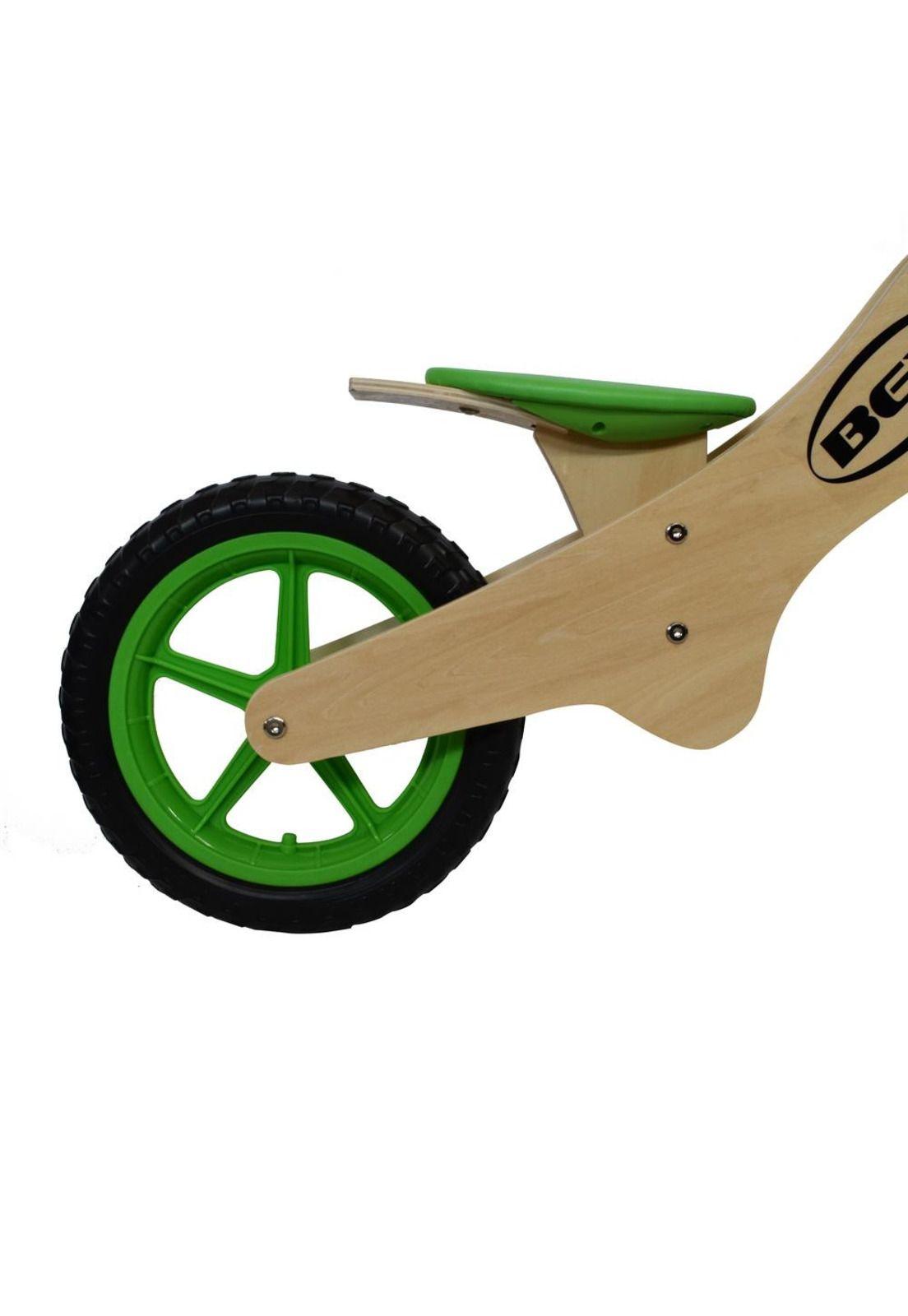 BICICLETA DE EQUILIBRIO BEX DE MADERA VERDE-3