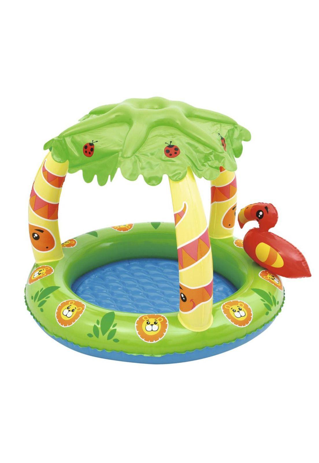 Piscina Inflable con techo para bebés 99cm x 91cm x 71cm - 52179 - Bestway-0