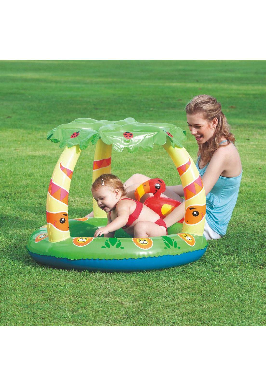 Piscina Inflable con techo para bebés 99cm x 91cm x 71cm - 52179 - Bestway-2
