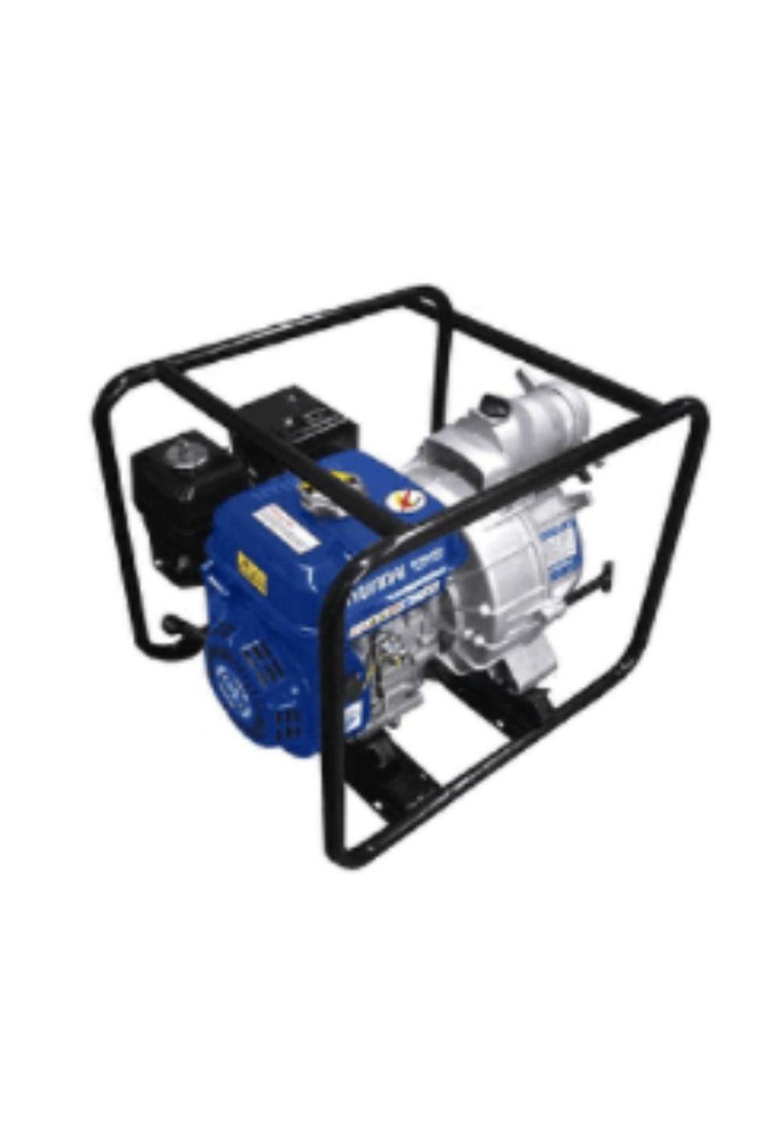 Motobomba Gasolina 3"X3" Partida Manual Agua Sucia (Trash) Hyundai-0