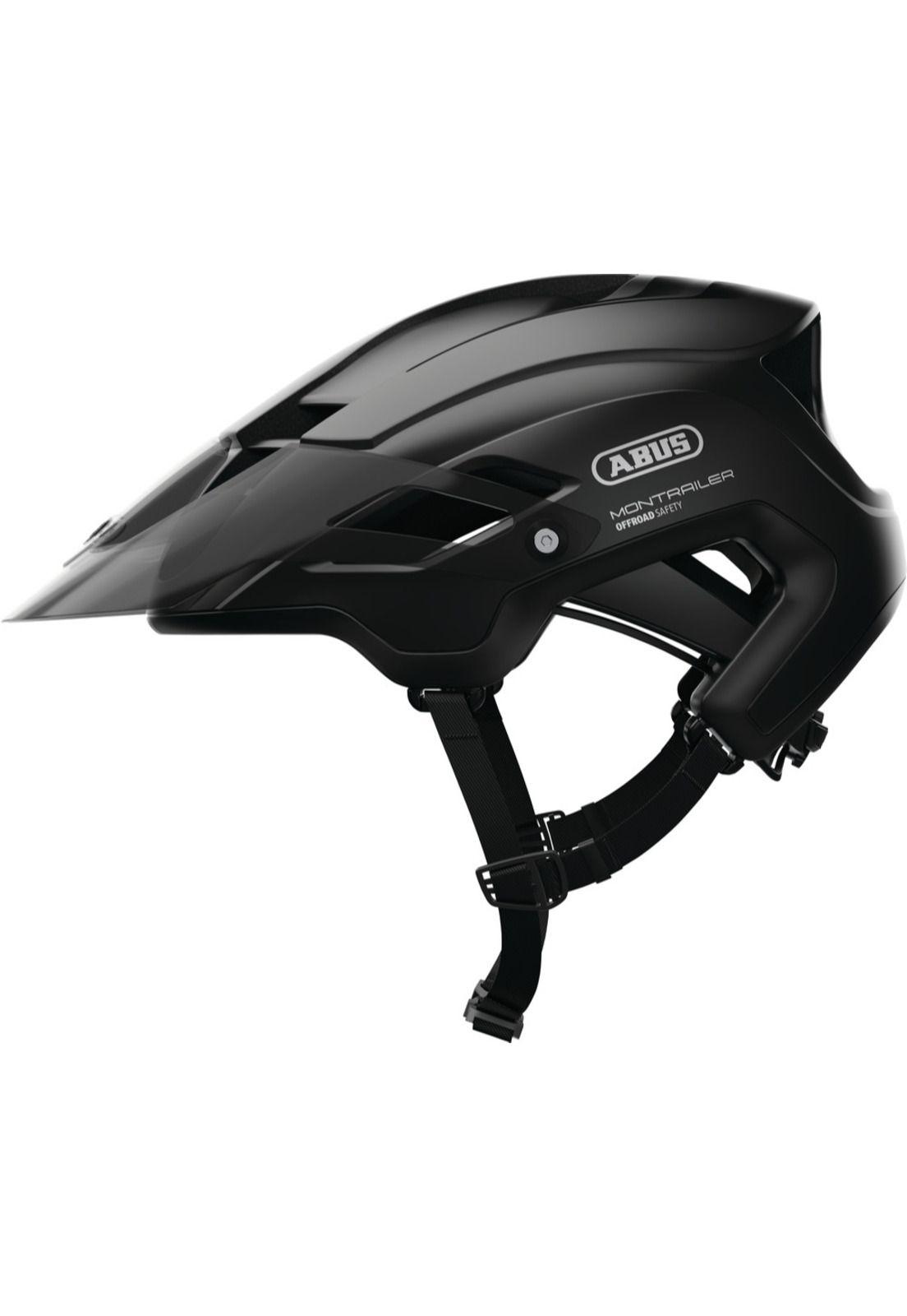 Casco Negro Terciopelo Montrailer  Talla L  Abus-0