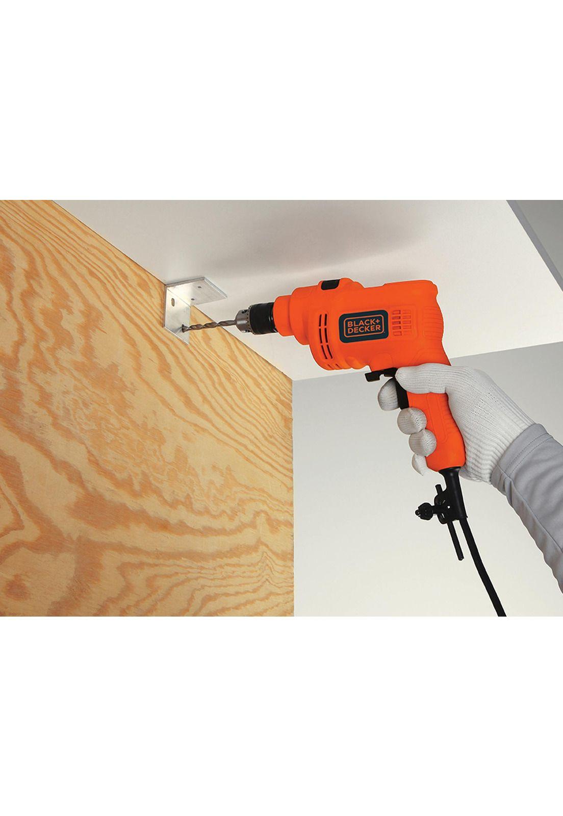 Taladro Percutor 550 Watts 10 mm VVR Black-Decker TP555-3