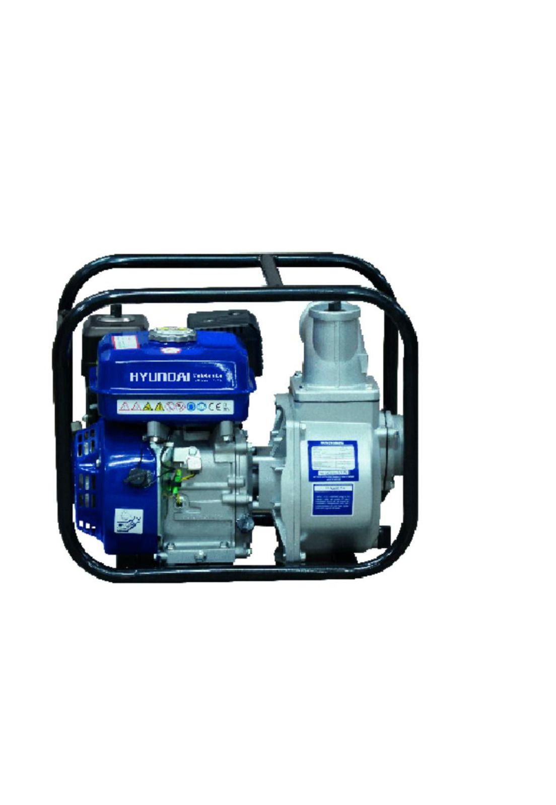 Motobomba Gasolina 2"X2" Partida Manual Agua Limpia Hyundai-0