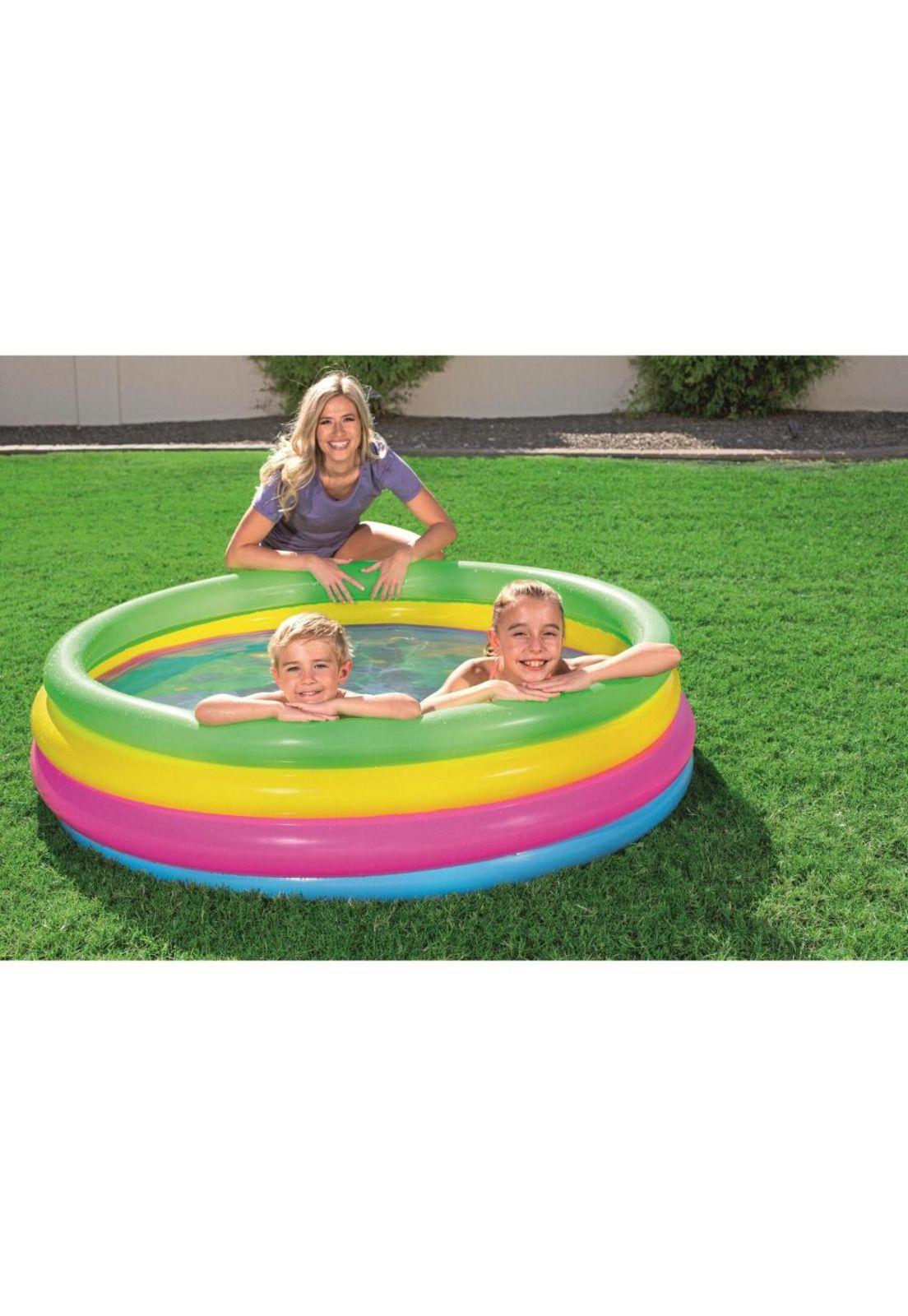 Piscina Inflable 3 anillos Multicolor 157 x 46 cm - 51117 - Bestway-2