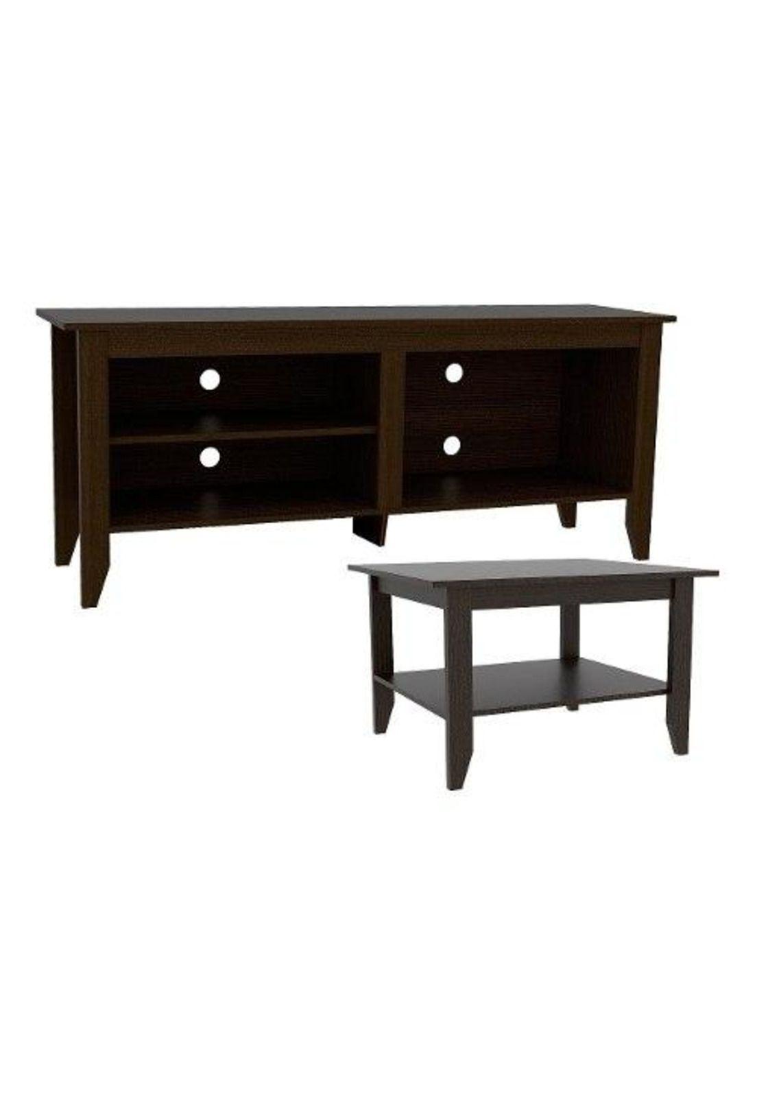 Set Mesa Centro Essential + Rack Tv -tuhome-0