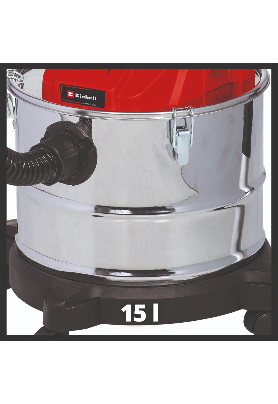 Aspirador De Cenizas Inalambrico 18W 15 Lts. TC-AV 18/15 Li C-Solo Einhell-1