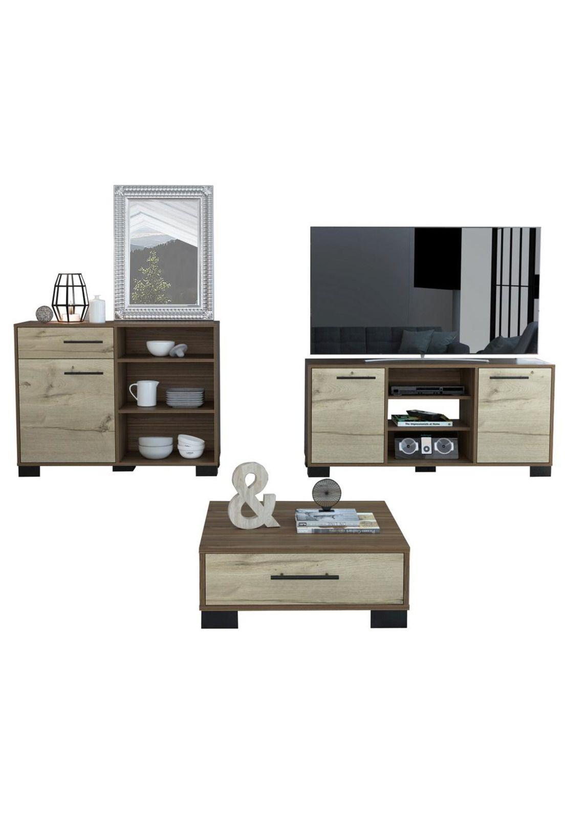 RACK TV50 + BIFE + MESA CENTRO MARSELLA -  GALES / DUNA-1