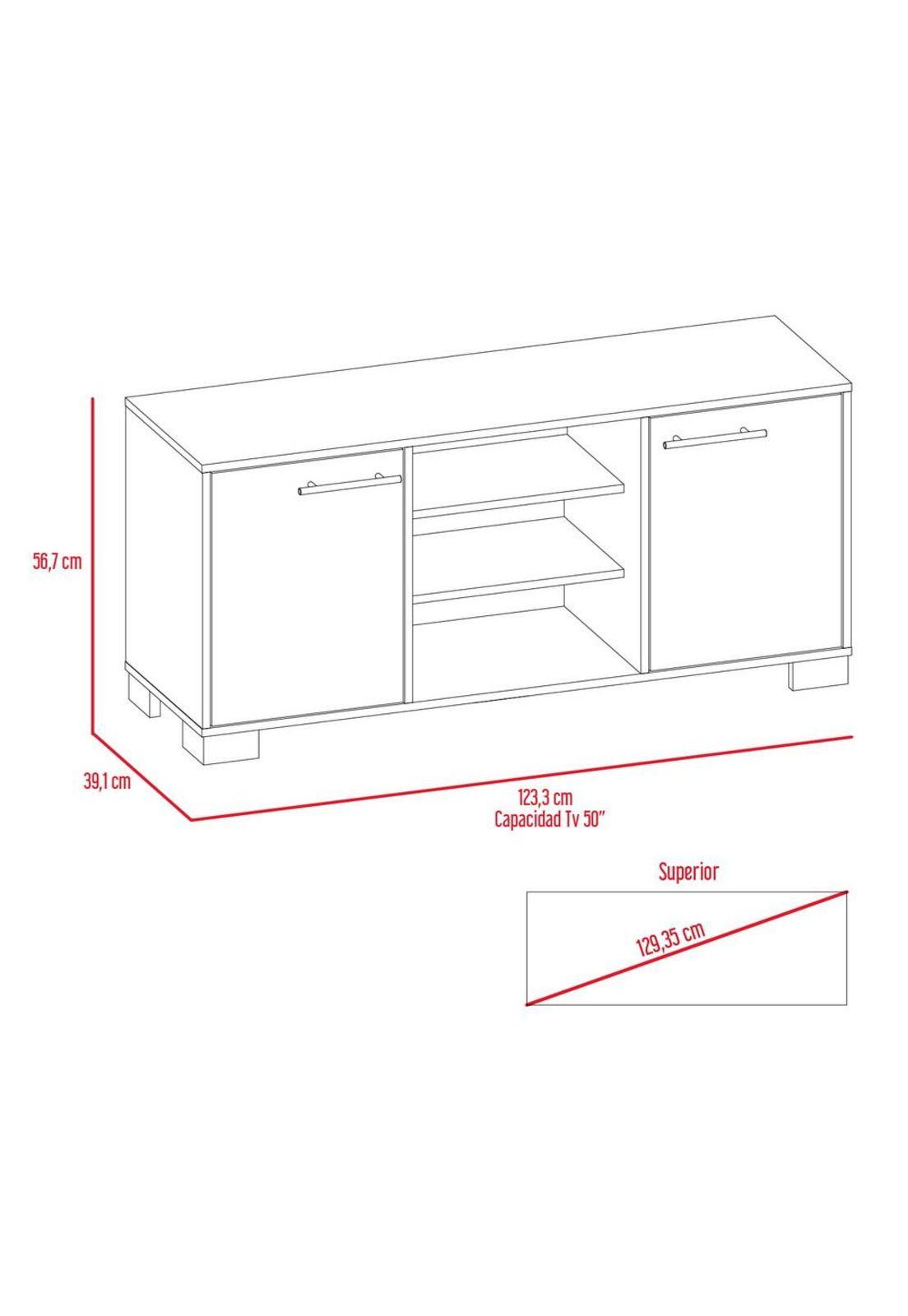 RACK TV50 + BIFE + MESA CENTRO MARSELLA -  GALES / DUNA-5