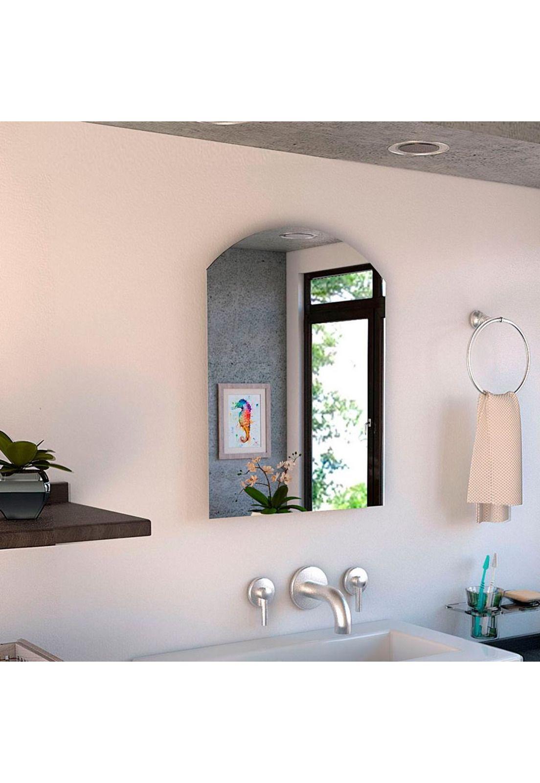 AFFI - Espejo rectangular con ovalo / Medidas 45X60X3,4-1