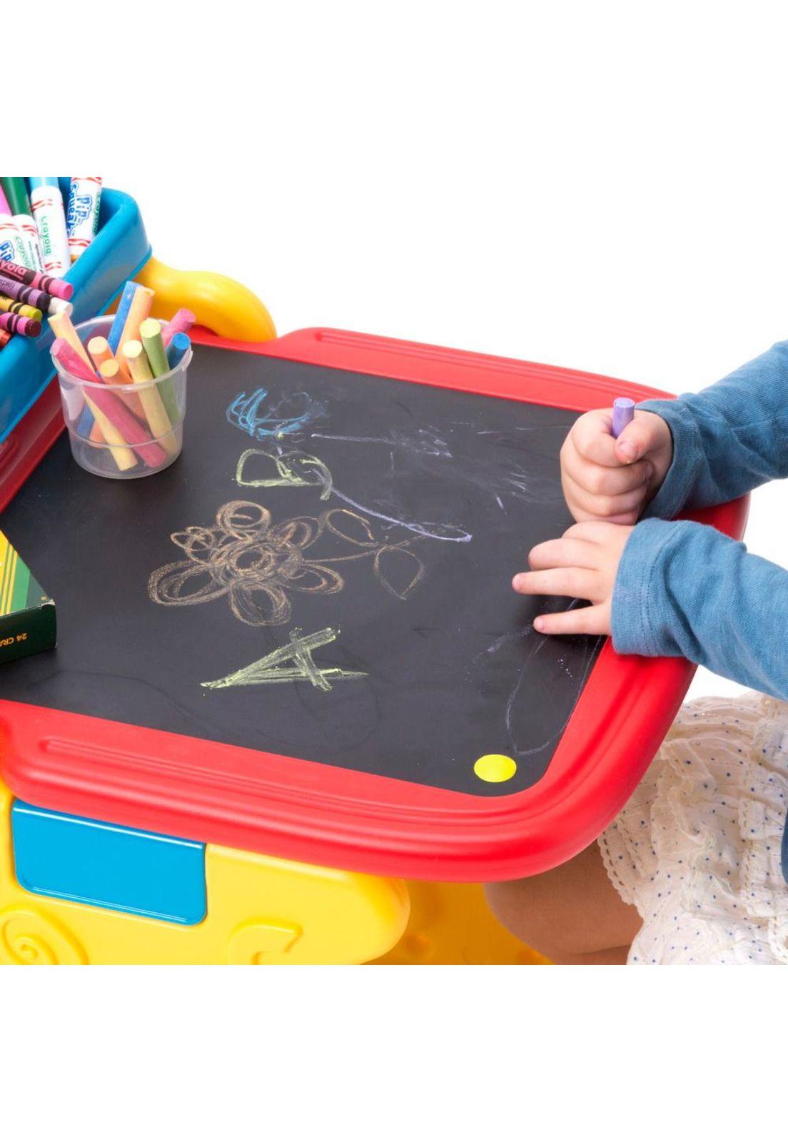 ESCRITORIO Y PIZARRA ARTE FISHERPRICE-5